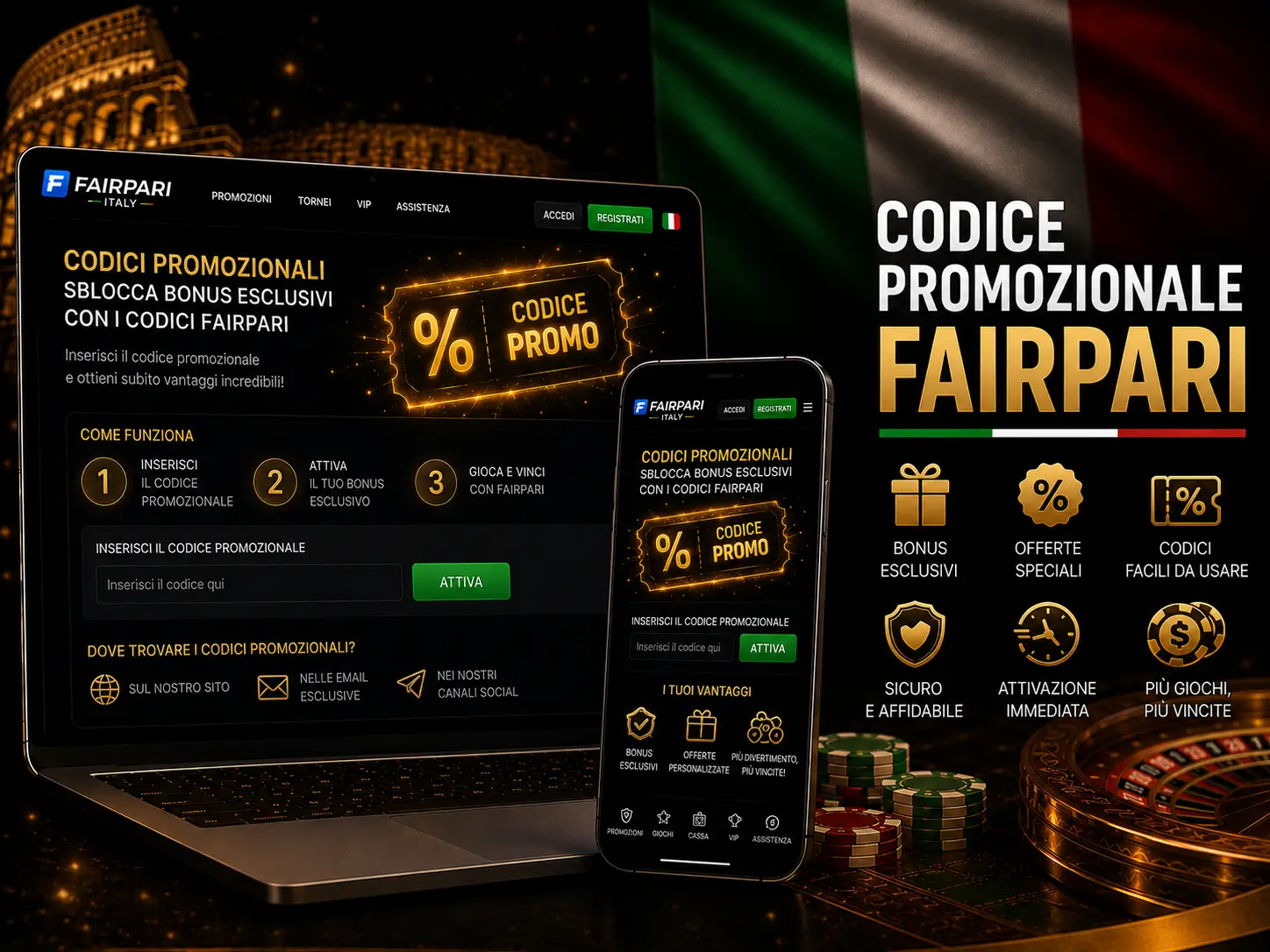 Codice Promozionale Fairpari 2026