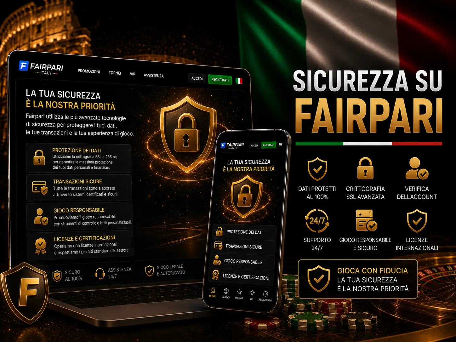Sicurezza su Fairpari